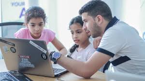 Student learning programming